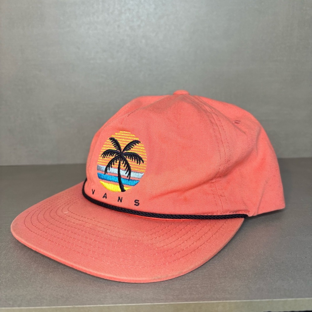 Vans | Rope Hat - Palm Tree Washed Pink